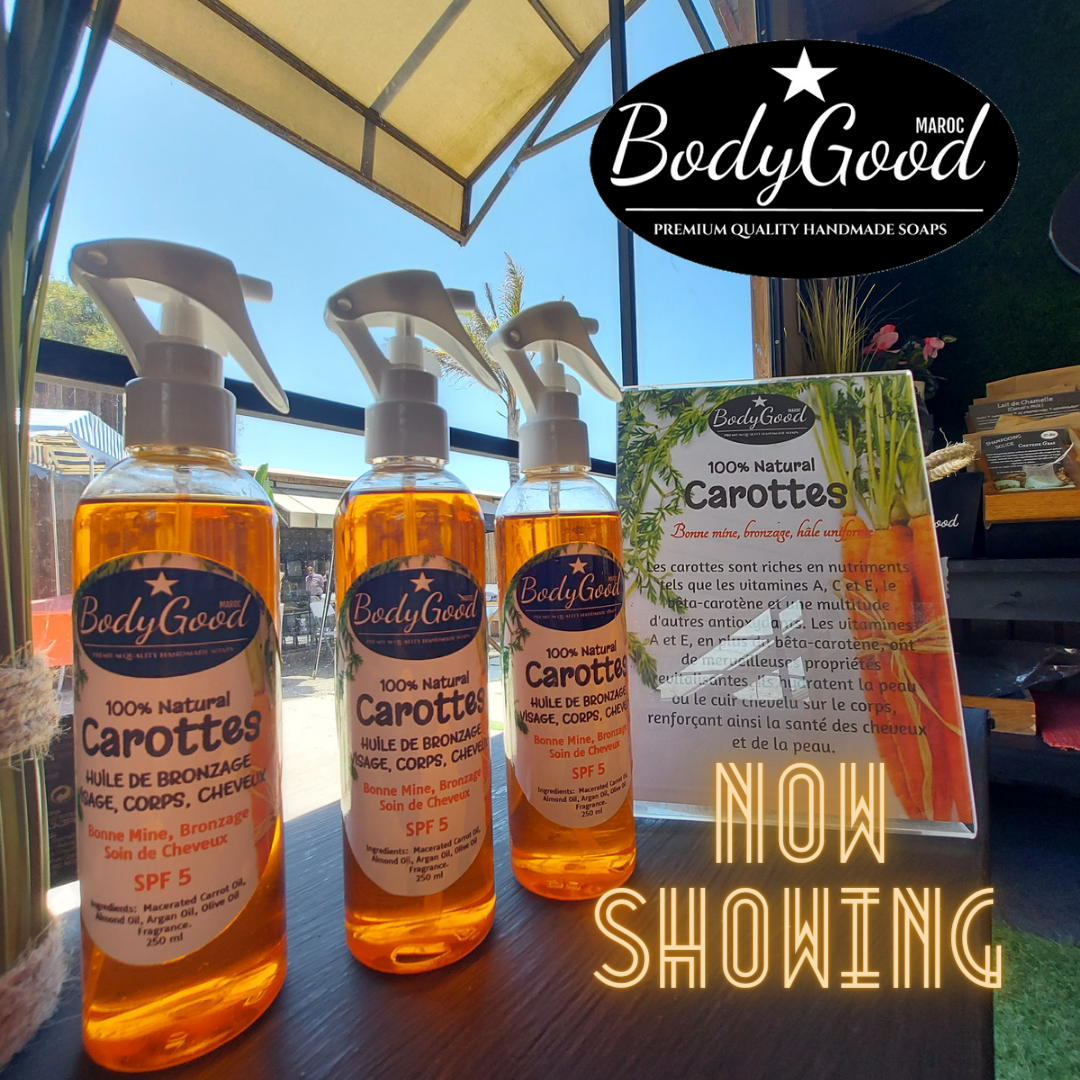 Carrot Tanning Oil