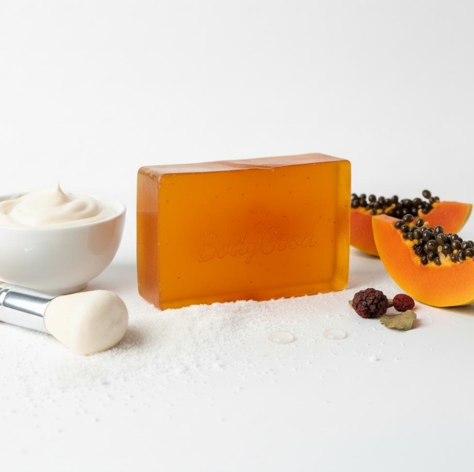Papaya and Kojic Acid Soap Mask