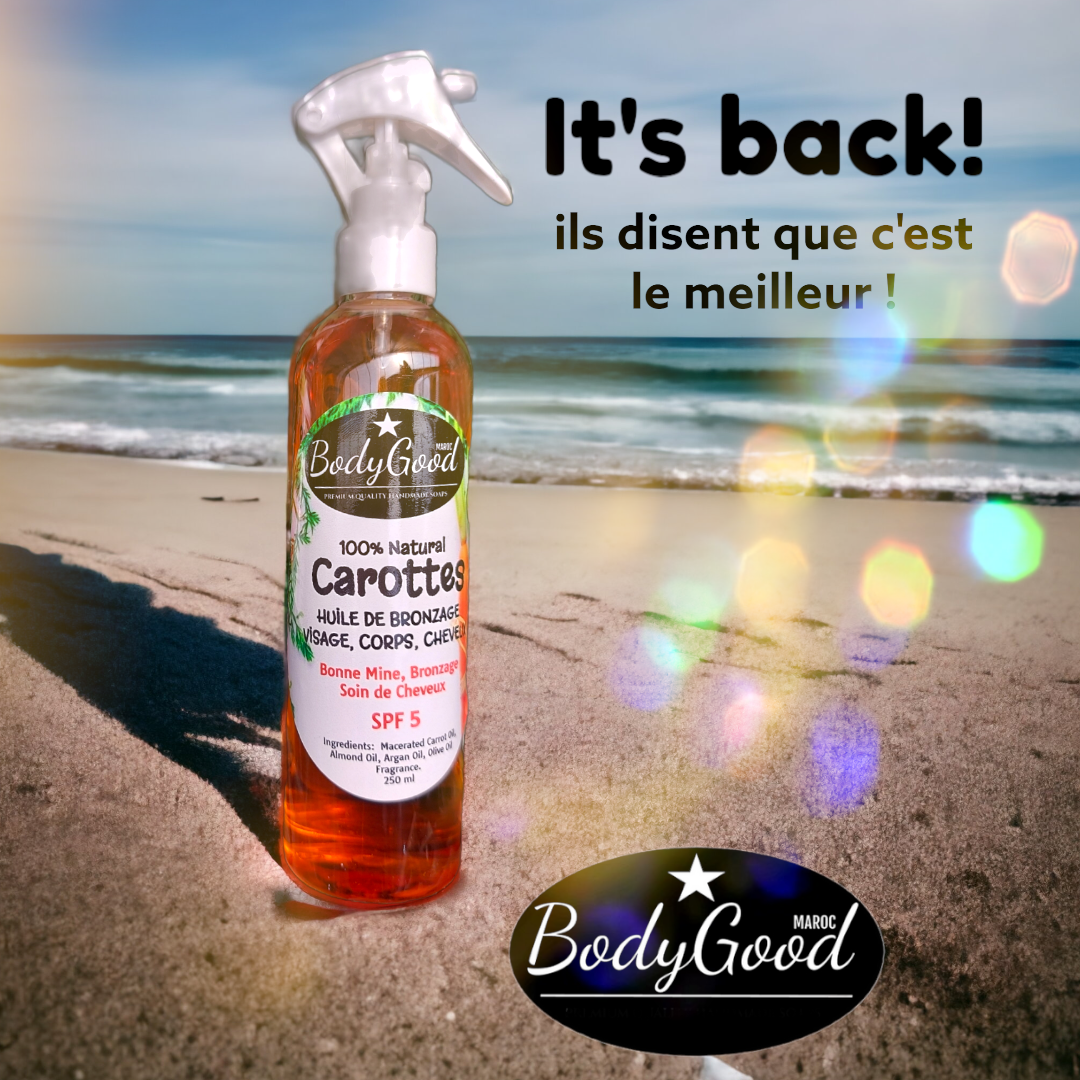 Carrot Tanning Oil