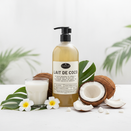 Coconut milk liquid soap premium