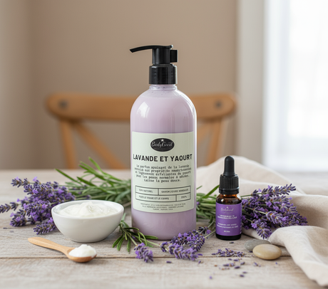 Lavender yoghurt liquid soap premium
