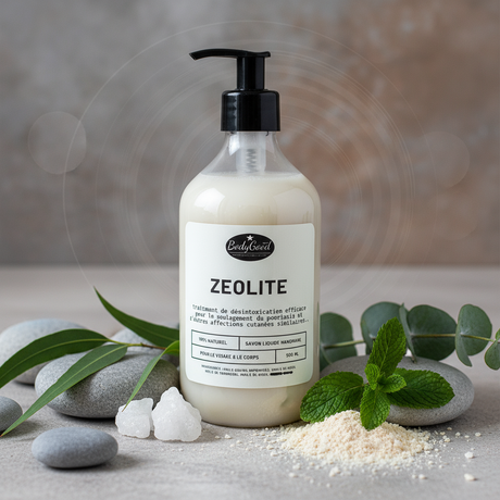 Zeolite liquid soap premium with volcanic minerals