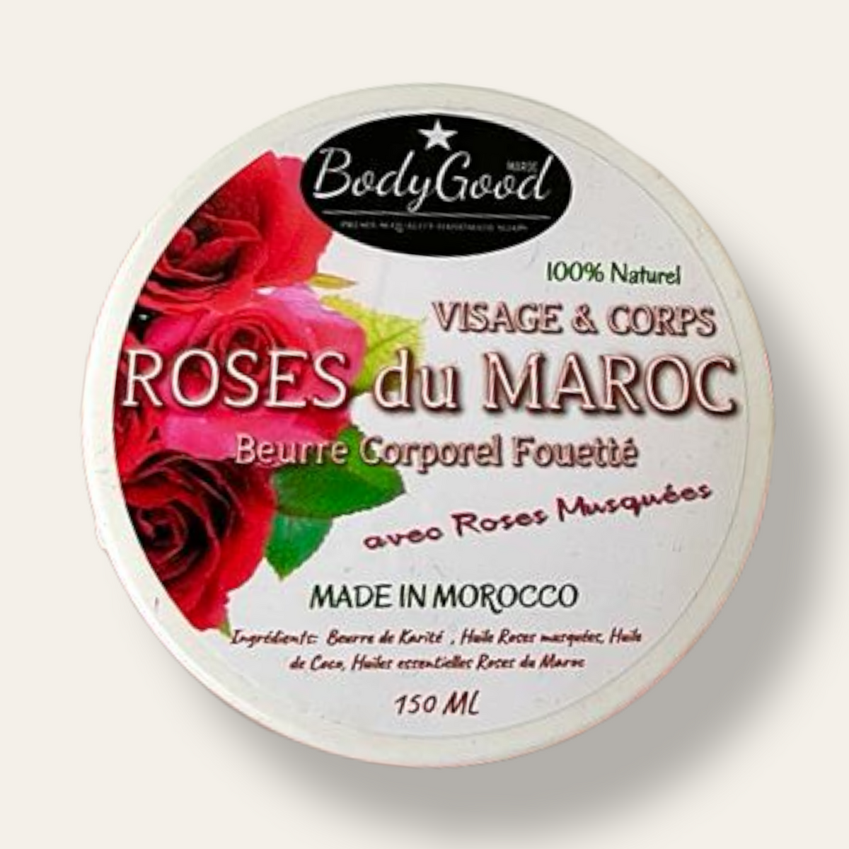Rose Hip Hydrating Butter BodyGood Maroc