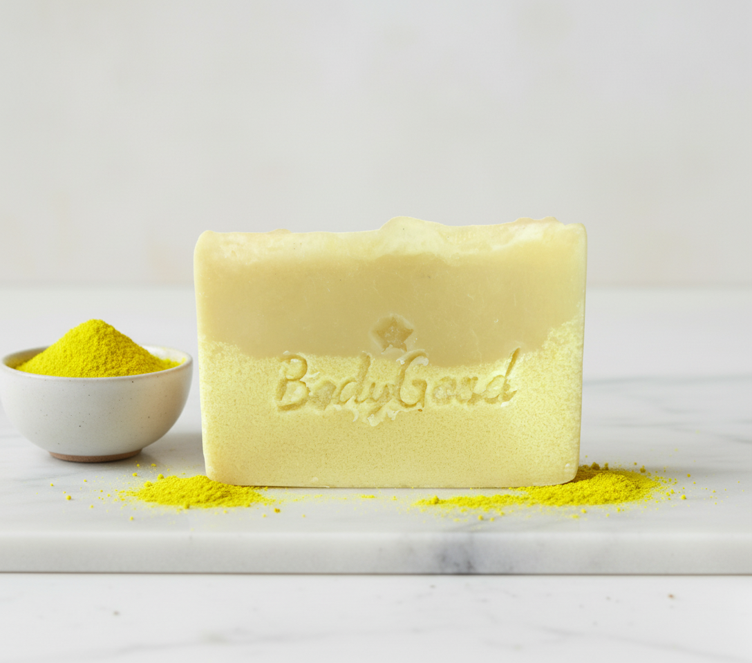 10% Sulfur Soap - With Fluorescent Yellow Sulfur Powder