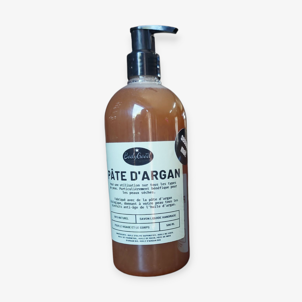 Savon Liquide à la Pâte d'Argan