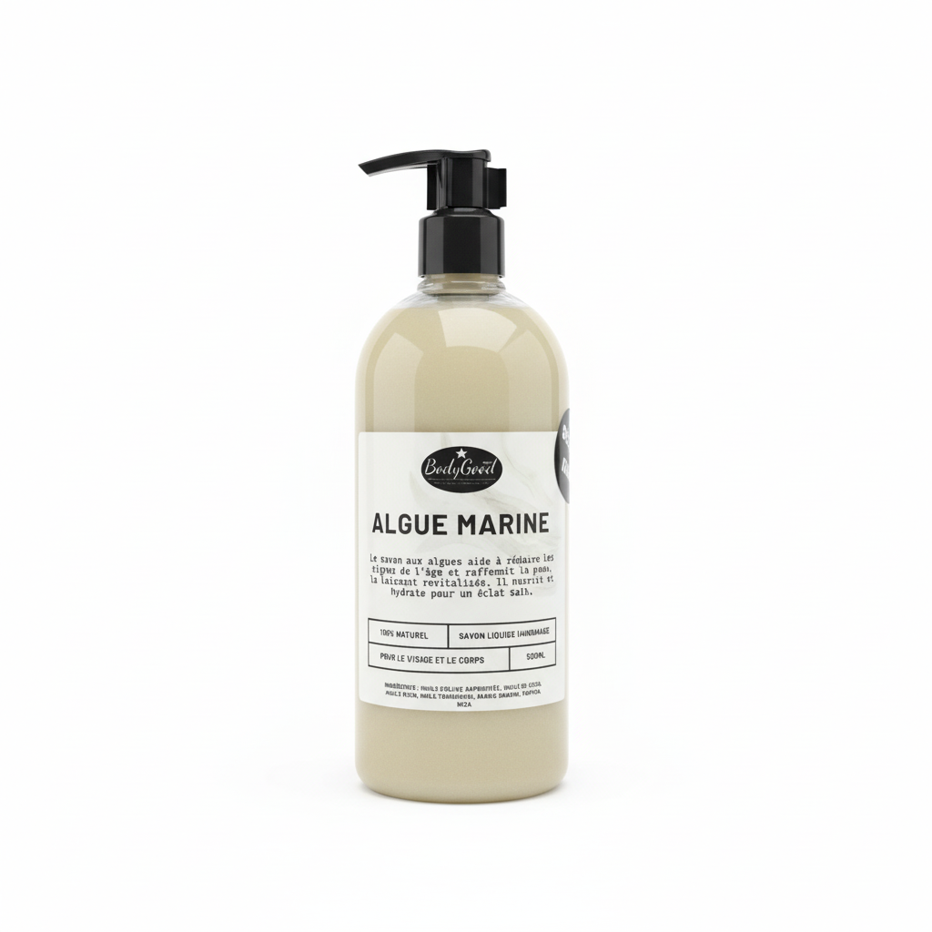 Marine Algae Liquid Soap E-commerce