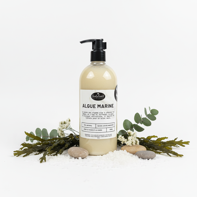 Marine Algae Liquid Soap with Elements