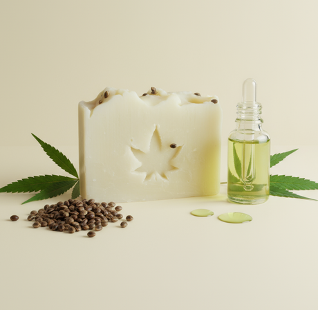 Minimalist hemp soap