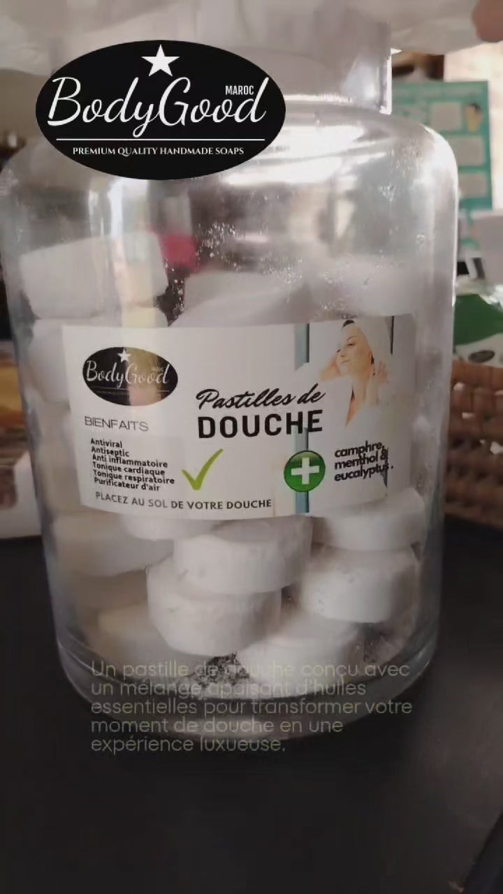 Pastilles de douche 