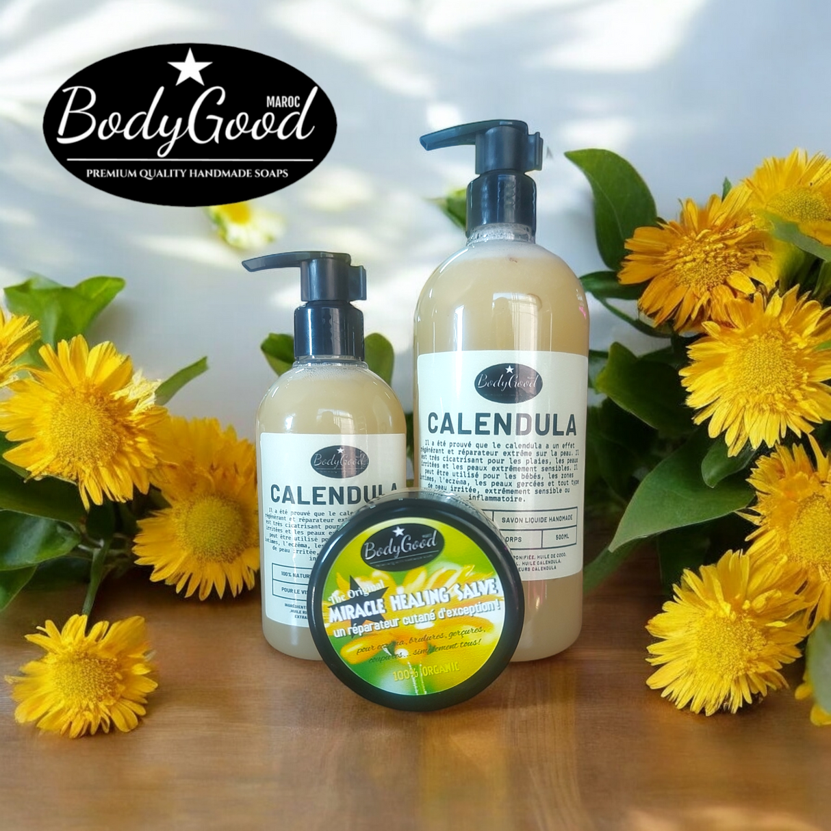 Savon liquide au calendula