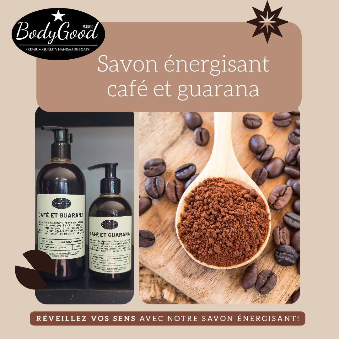 Coffee & Guarana Liquid Soap