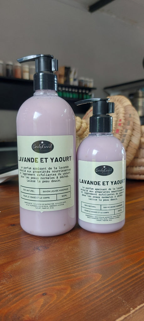 Lavender and Yoghurt Liquid Soap
