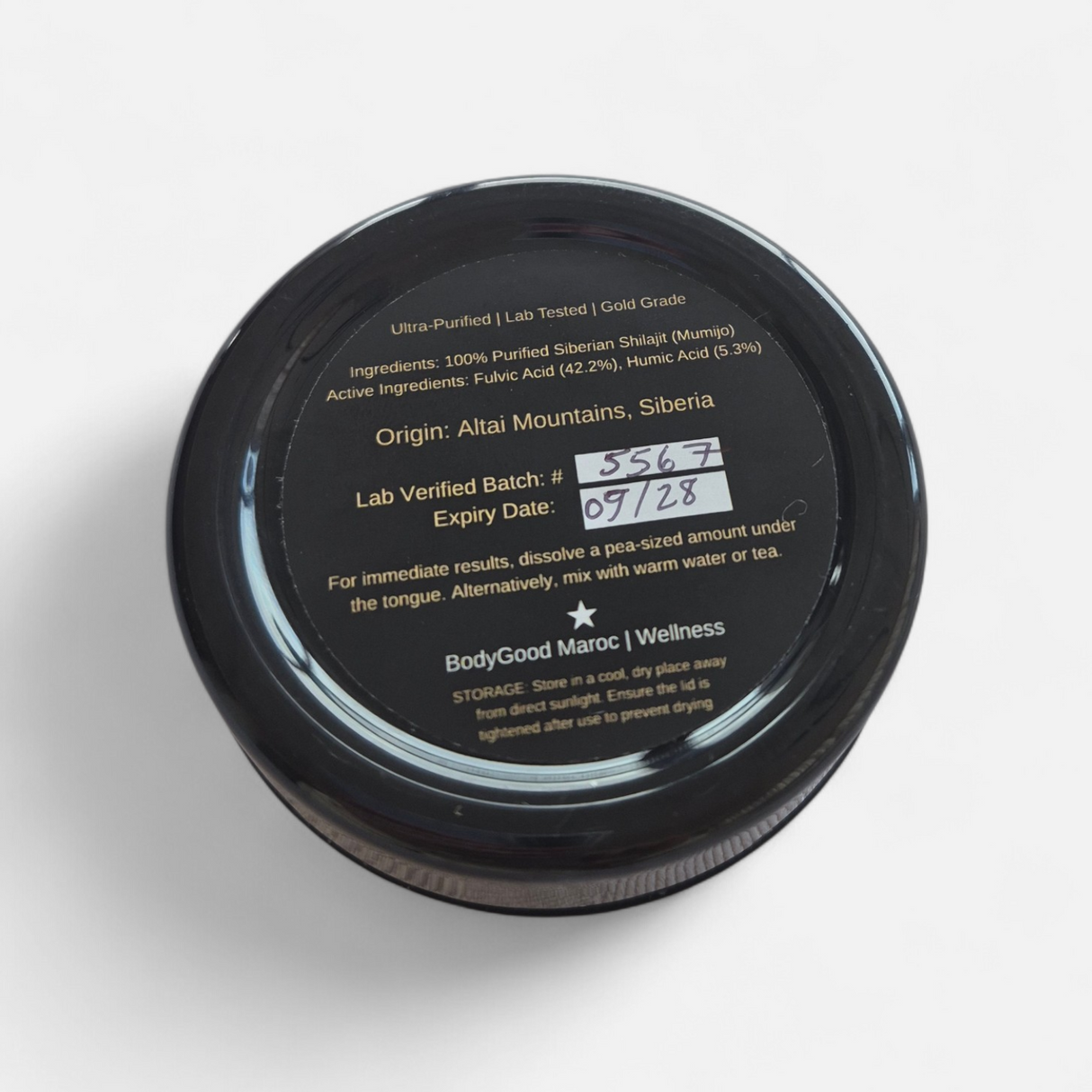 Shilajit Premium - 100% Pure Siberian Altai Resin