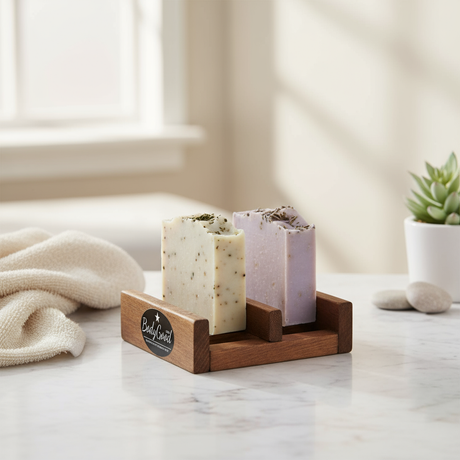 Soap Holder Lifestyle - Soaps Upright