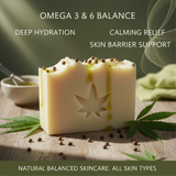 Vibrant hemp soap for ads