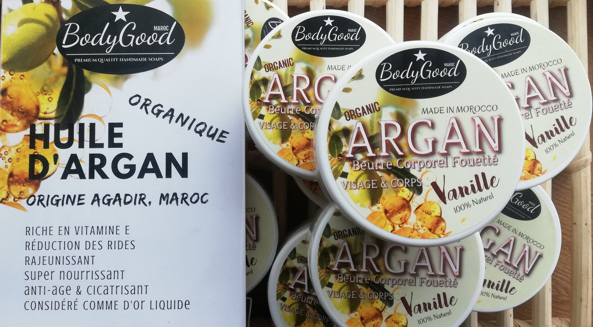 Beurre hydratant à l'huile d'argan