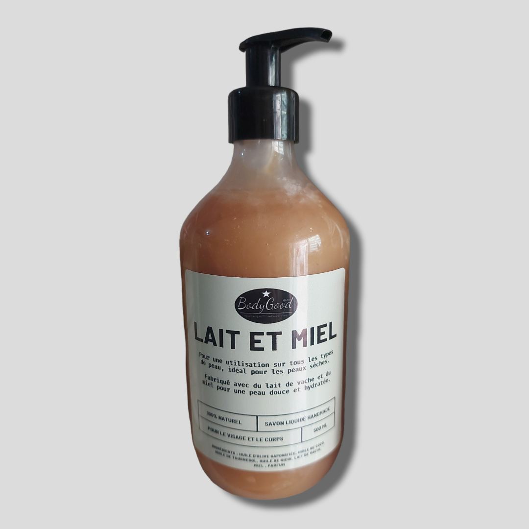 Savon Liquide Lait & Miel