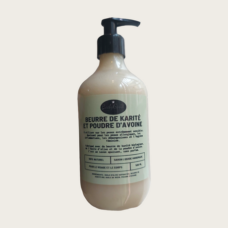Savon Liquide Beurre de Karité & Avoine