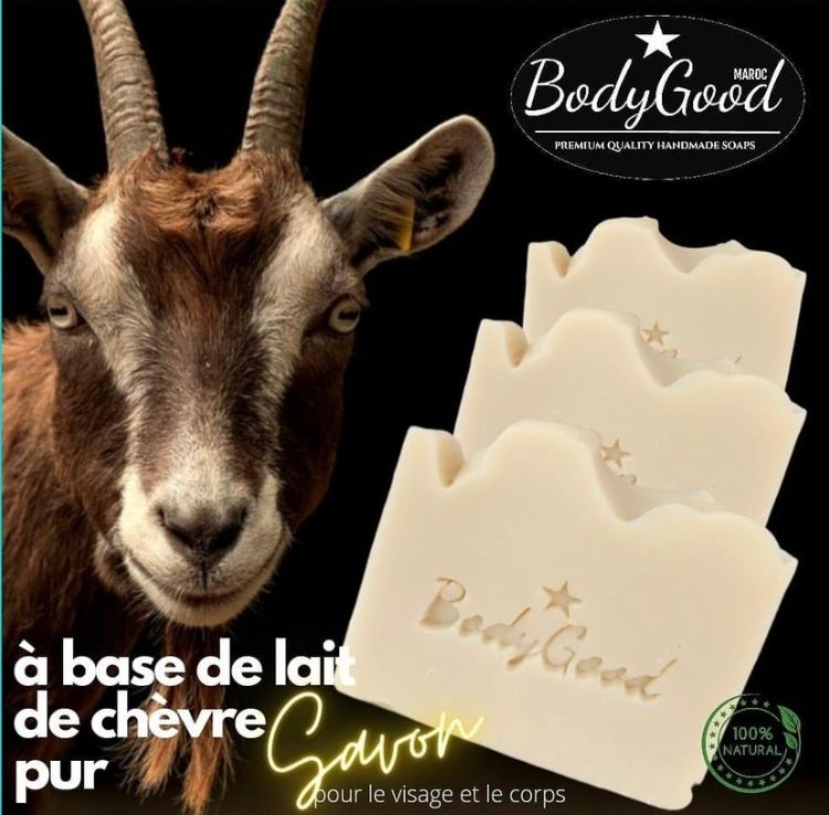 Savon au lait de chèvre à l'huile d'amande Douce