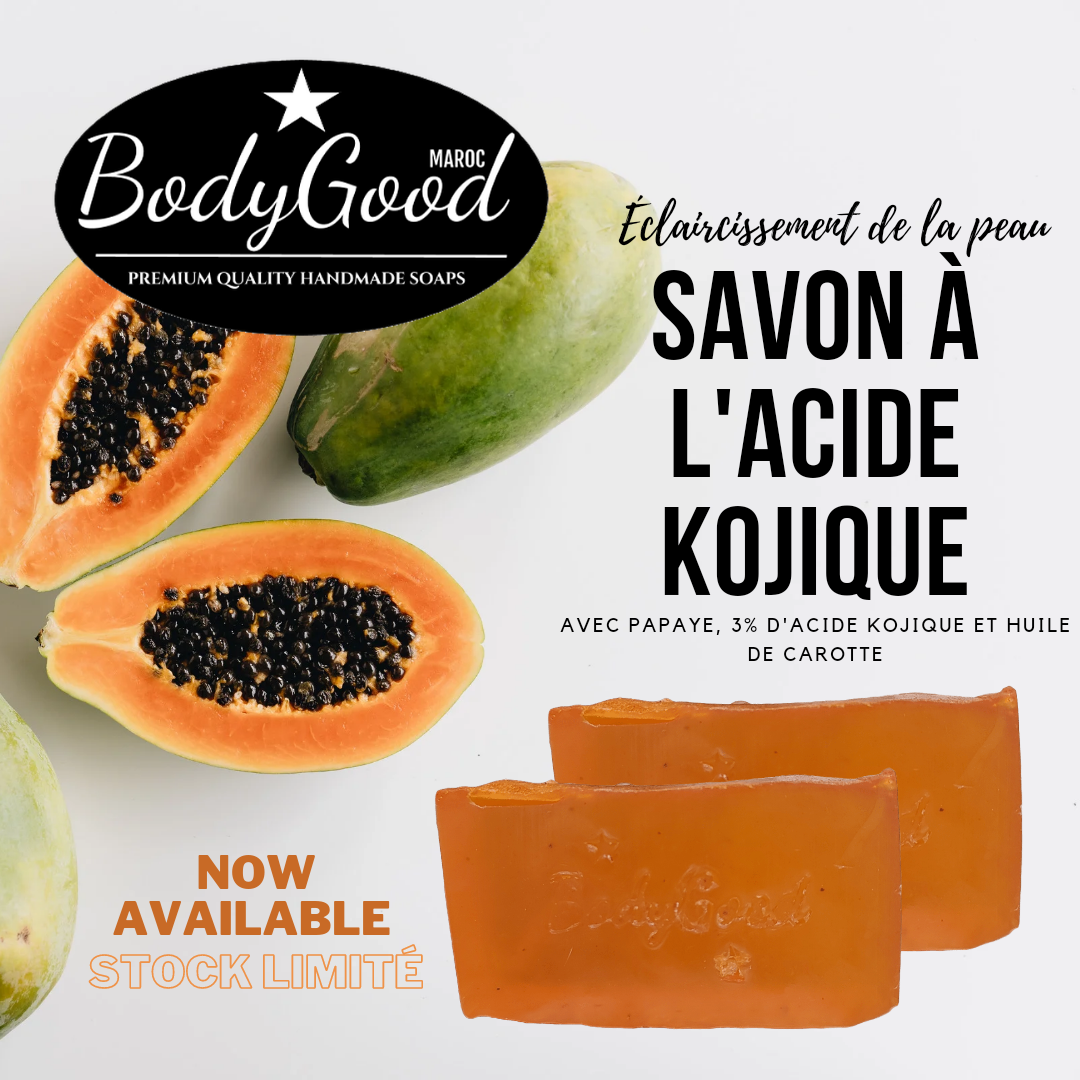 Masque au Savon à la papaye et à l'acide kojique