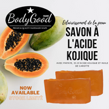 Masque au Savon à la papaye et à l'acide kojique