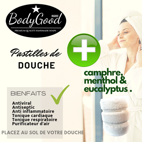 Pastilles de douche 